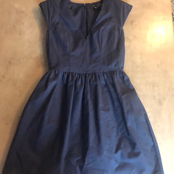 French Connection Dresses & Skirts - French connection Fit and Flare Dress Navy